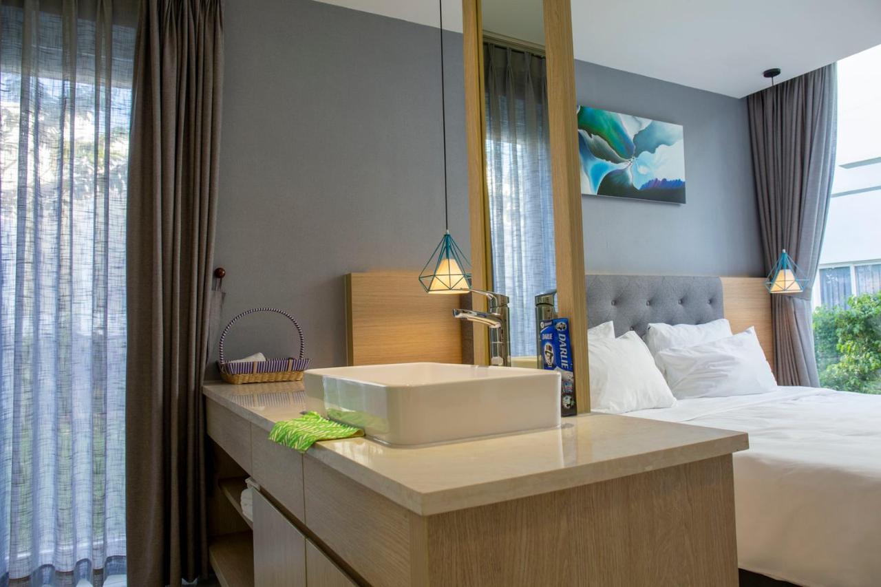 An Nhien Hotel Apartment - Oceanami Long Hai Cho Phuoc Hai Bagian luar foto